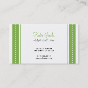 Tarjetas de visita sociales