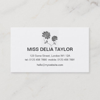 Tarjetas de visita sociales