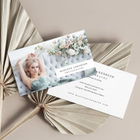 Tarjetas de visita sofisticadas para fotografía