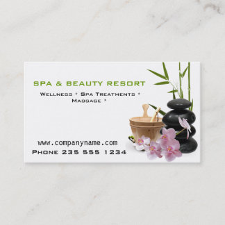 Tarjetas de visita SPA & Beauty Resort