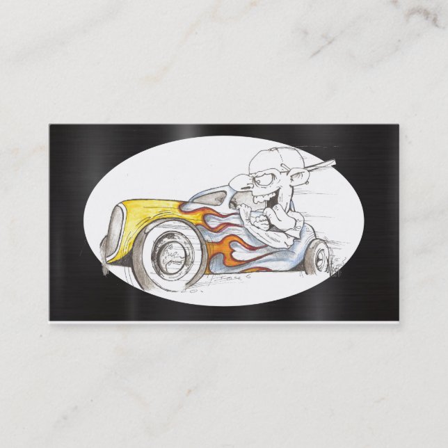 Tarjetas de visita Street Rod (Anverso)