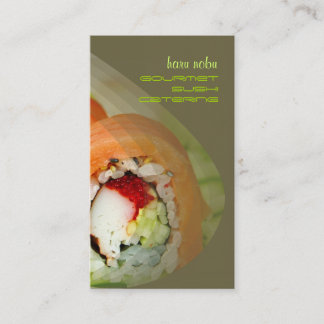 Tarjetas de visita Sushi