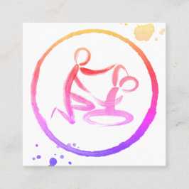 Tarjetas de visita tailandesas del masaje