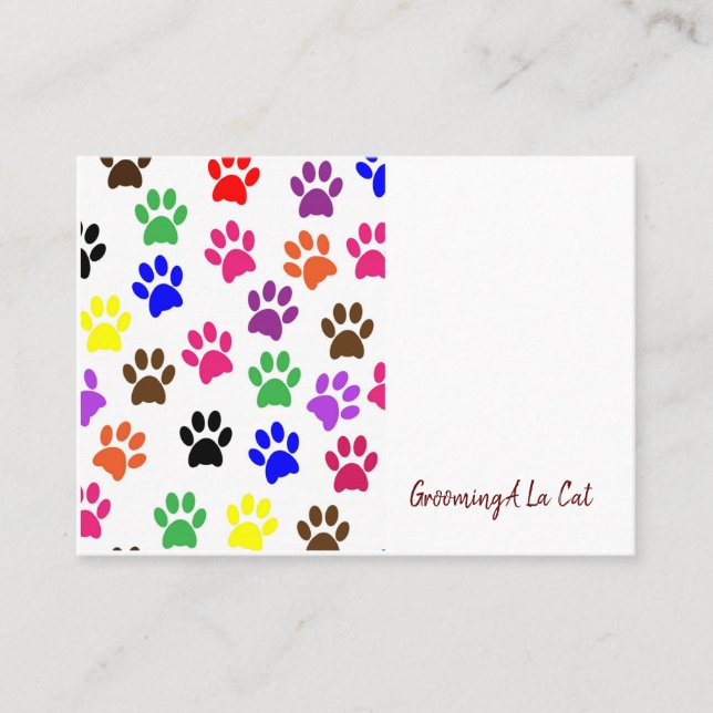 Tarjetas de visita, tarjetas de presentación para  (Anverso)