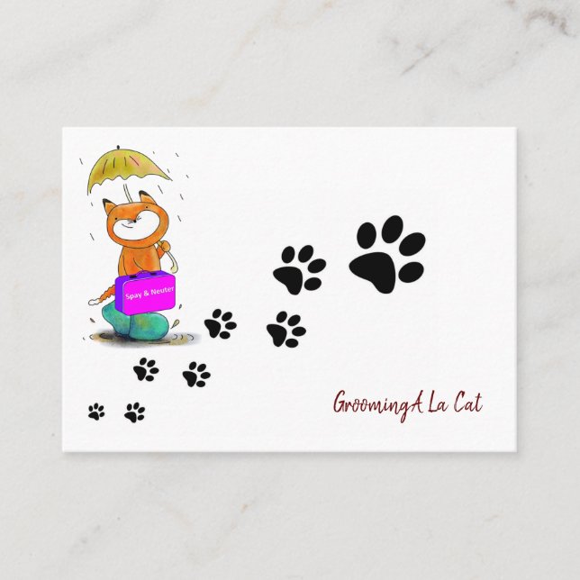 Tarjetas de visita, tarjetas de presentación para  (Anverso)