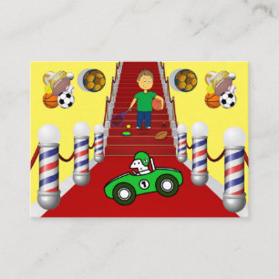 Tarjetas de visita, Tarjetas de visita Barbershop