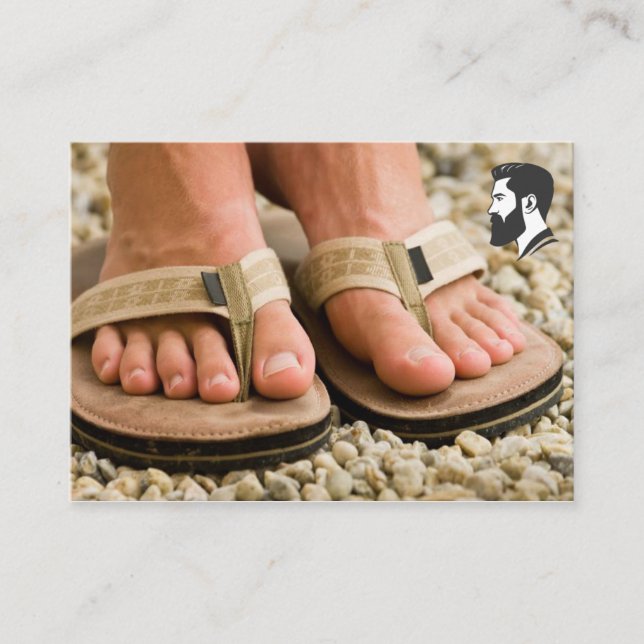 Tarjetas de visita, tarjetas de visita Men's Spa (Anverso)