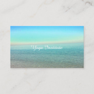 Tarjetas de visita tranquilas de Reiki de la yoga