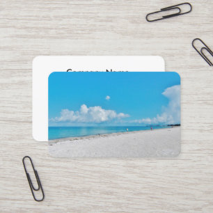 Tarjetas de visita Tropical Beach