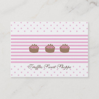 Tarjetas de visita Truffles Chubby