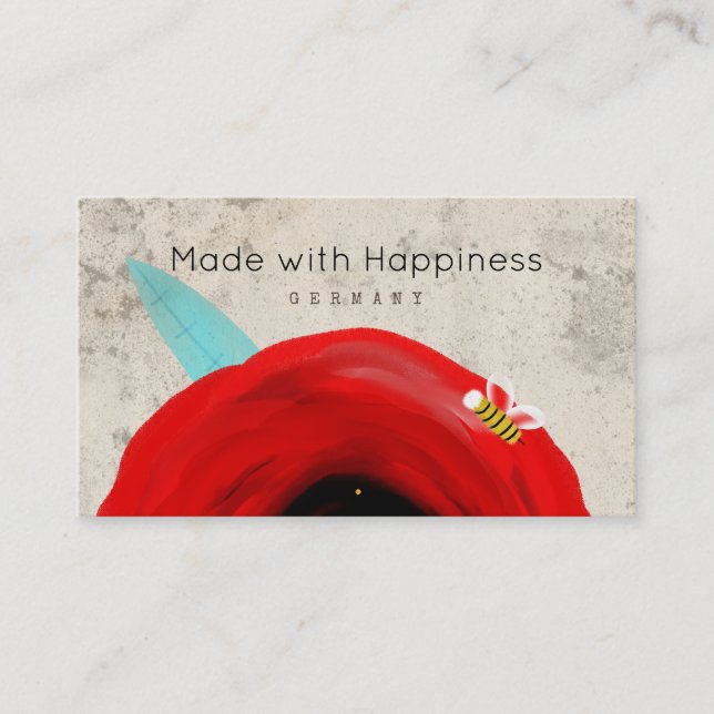 Tarjetas de visita únicas (Anverso)