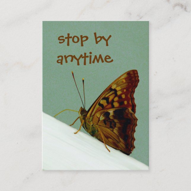 Tarjetas de visita únicas (Anverso)