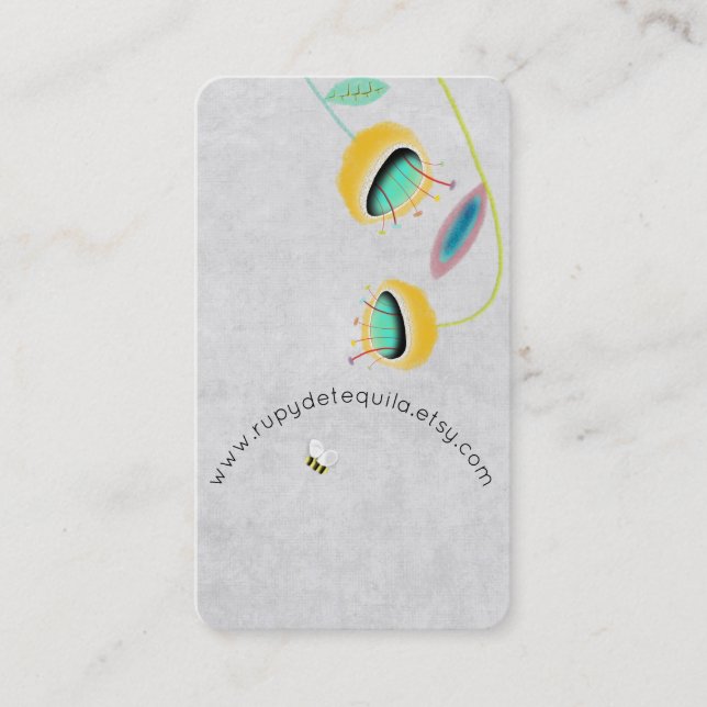 Tarjetas de visita únicas (Anverso)