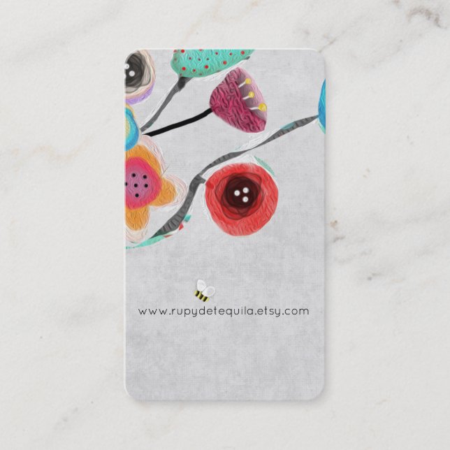 Tarjetas de visita únicas (Anverso)