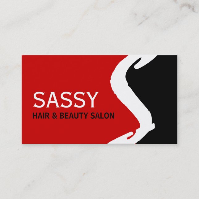 Tarjetas de visita únicas del monograma (Anverso)