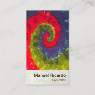 Tarjetas de visita UNISEX del ~ psicodélico