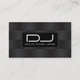 Tarjetas de visita urbanas de Hip Hop DJ