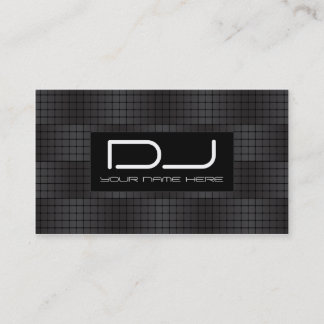 Tarjetas de visita urbanas de Hip Hop DJ