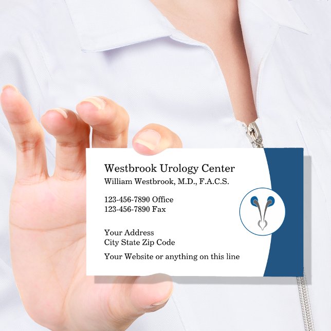 Tarjetas de visita Urología de Urología Médica (Subido por el creador)