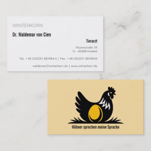 tarjetas de visita veterinario