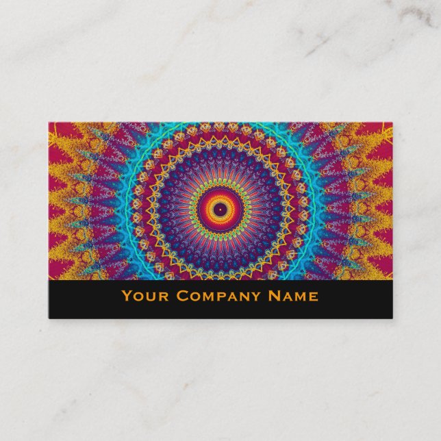 Tarjetas de visita vibrantes brillantes del modelo (Anverso)