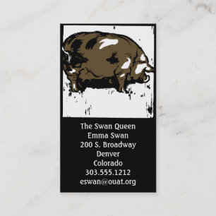 Tarjetas de visita victoriana de corte de madera o