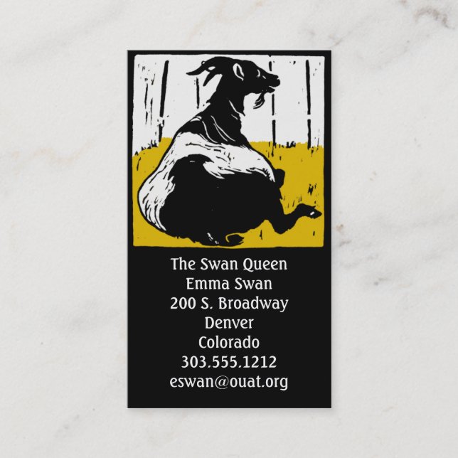 Tarjetas de visita victoriana Woodcut (Anverso)