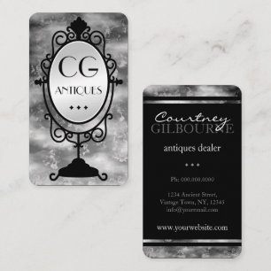 Tarjetas de visita viejas del distribuidor