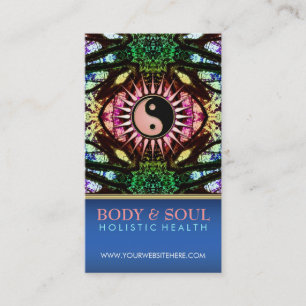 Tarjetas de visita visionarias de YinYang NewAge