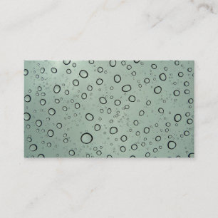 Tarjetas de visita Water Drops