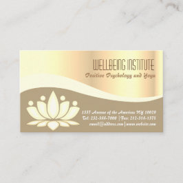 Tarjetas de visita Wellness