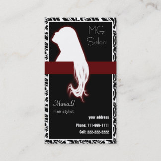 Tarjetas de visita y cita en el Salón Rojo