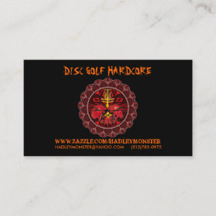 Tarjetas de visitas incondicionales del golf del
