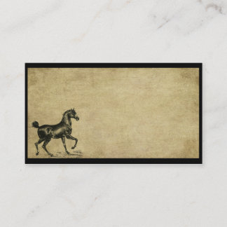 Tarjetas de visitas remilgadas Prancing del