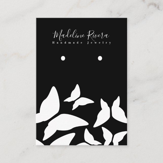 Tarjetas de visualización artesanales para maripos (Anverso)