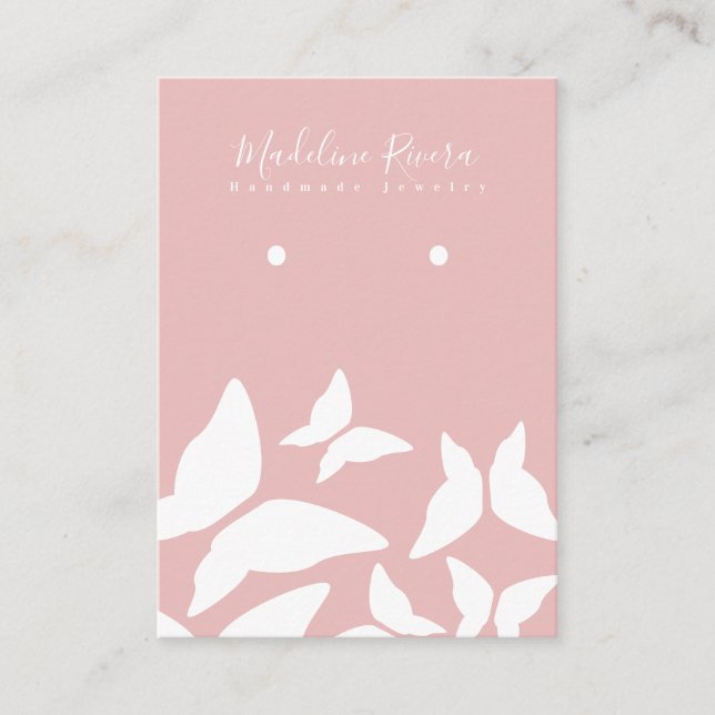 Tarjetas de visualización artesanales para maripos (Anverso)