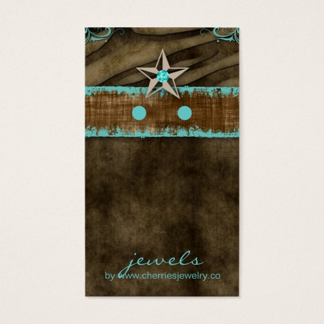 Tarjetas de visualización de canchas de zebra cúrc (Frente)