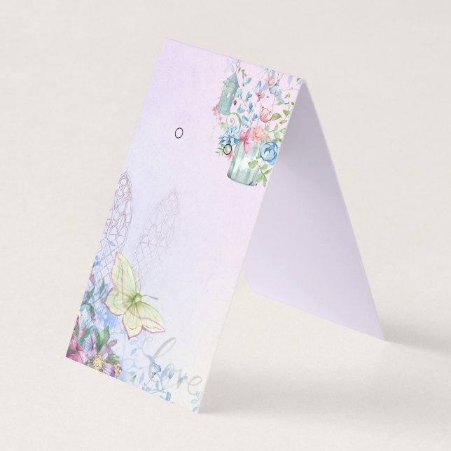 Tarjetas de visualización de carpas florales de ma (Anverso)