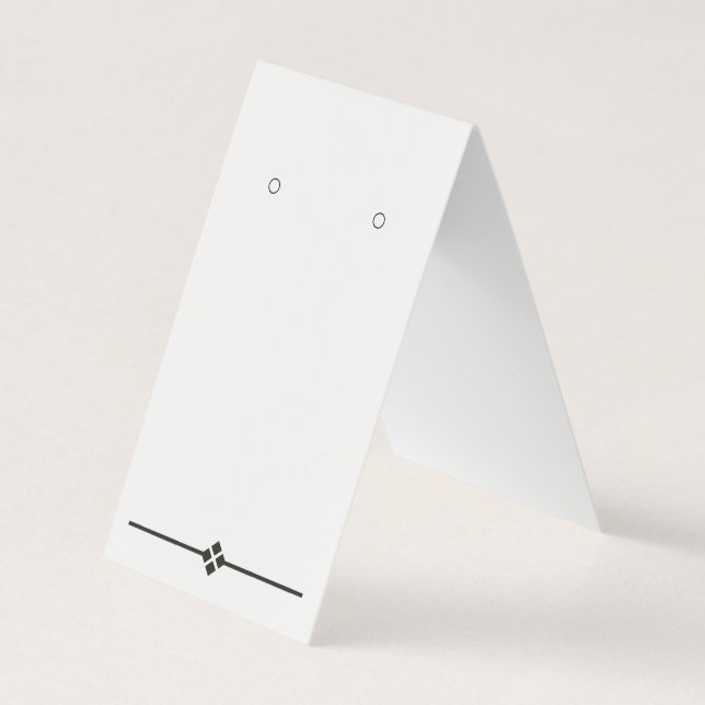 Tarjetas de visualización de carpas plegadas de di (Anverso)