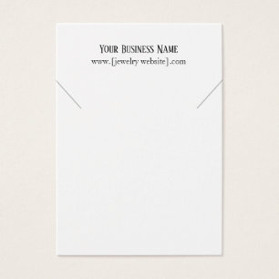 Tarjetas de visualización de collar profesional