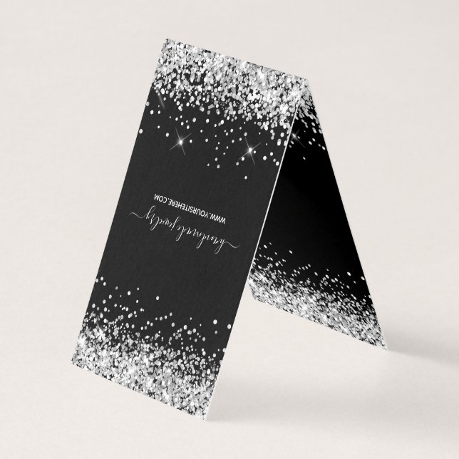 Tarjetas de visualización de collares de Purpurina (Anverso)