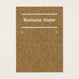 tarjetas de visualización de corcho kraft de moda