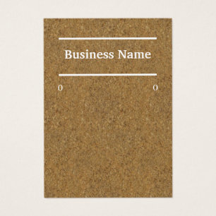 tarjetas de visualización de corcho kraft de moda