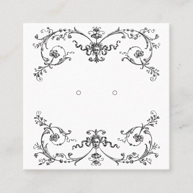 Tarjetas de visualización de ganadería victoriana  (Anverso)