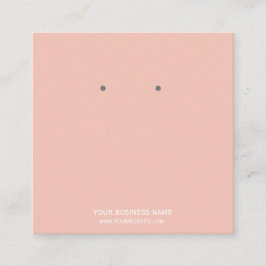 Tarjetas de visualización de jewelry Earring perso