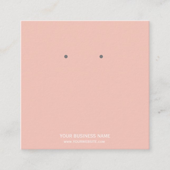 Tarjetas de visualización de jewelry Earring perso (Anverso)