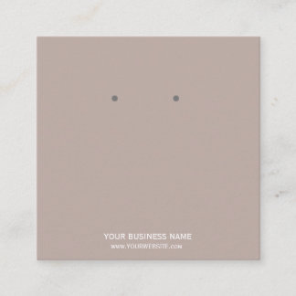 Tarjetas de visualización de jewelry Earring perso