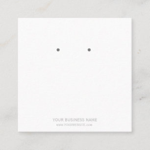 Tarjetas de visualización de jewelry Earring perso