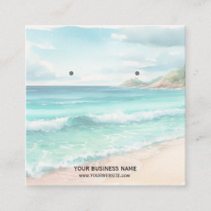 Tarjetas de visualización de jewelry Earring perso