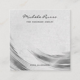 Tarjetas de visualización de joyas de código QR fi